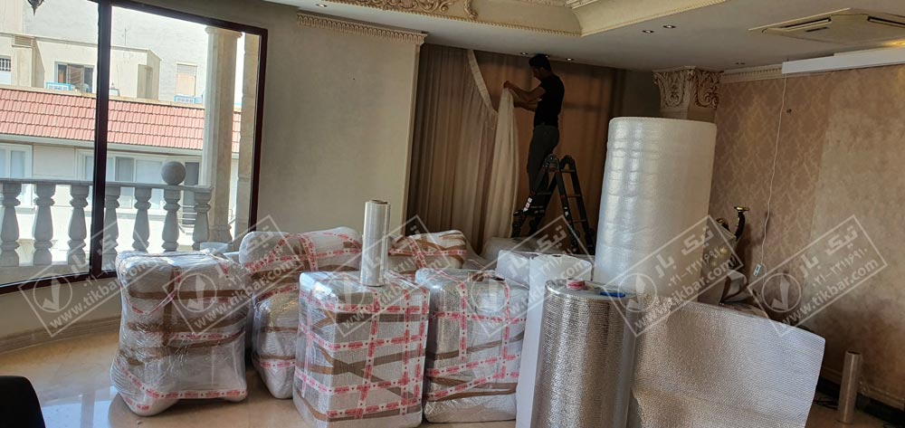 بسته بندی اثاثیه منزل