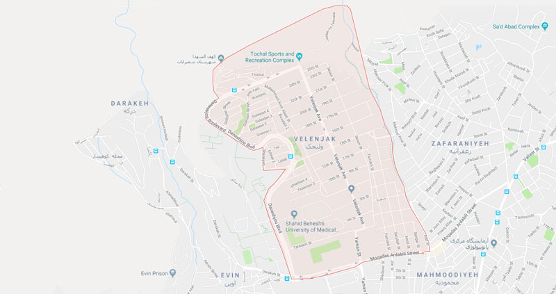 اتوبار و باربری ولنجک